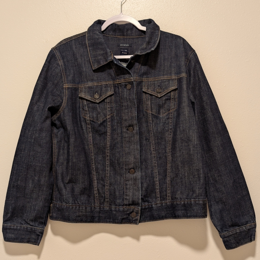 Gap Vintage Dark Wash Denim Jacket